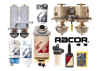 Фільтри і сепаратори RACOR